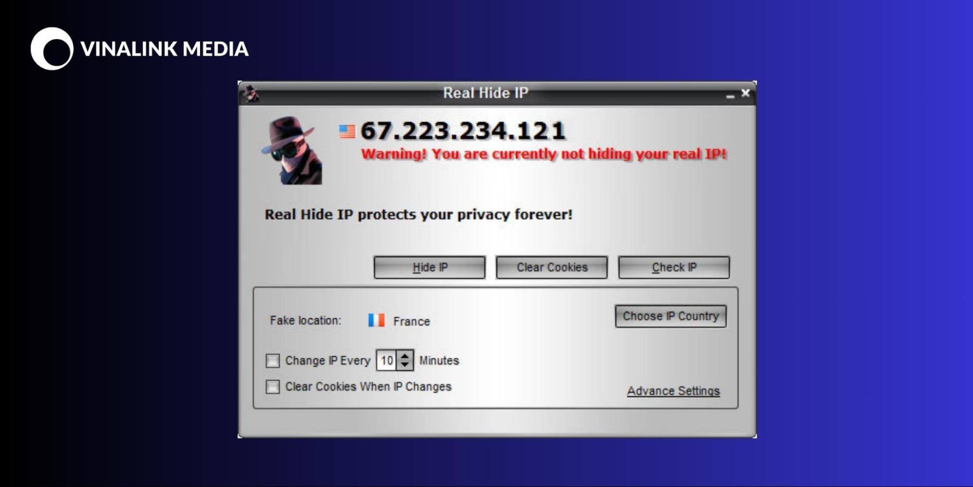 Phần mềm Real Hide IP
